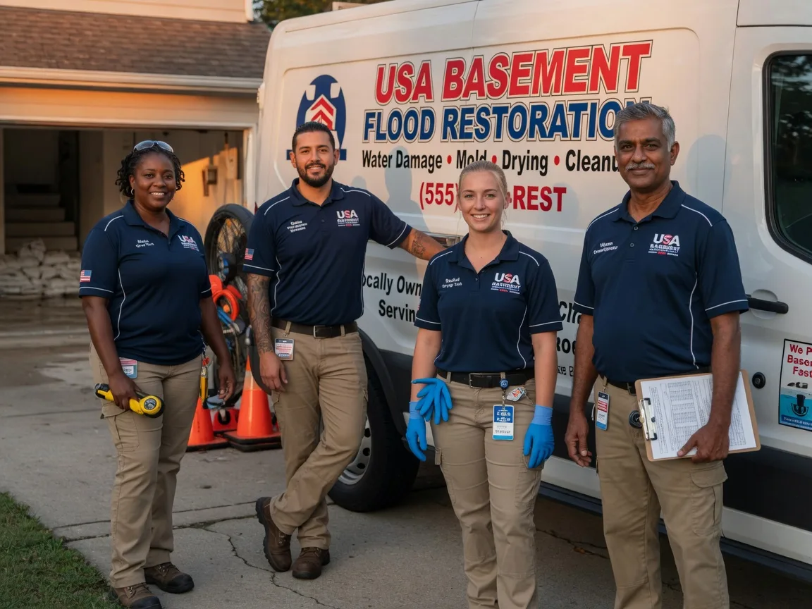 Basement Flood Cleanup company in Burnsville, MS